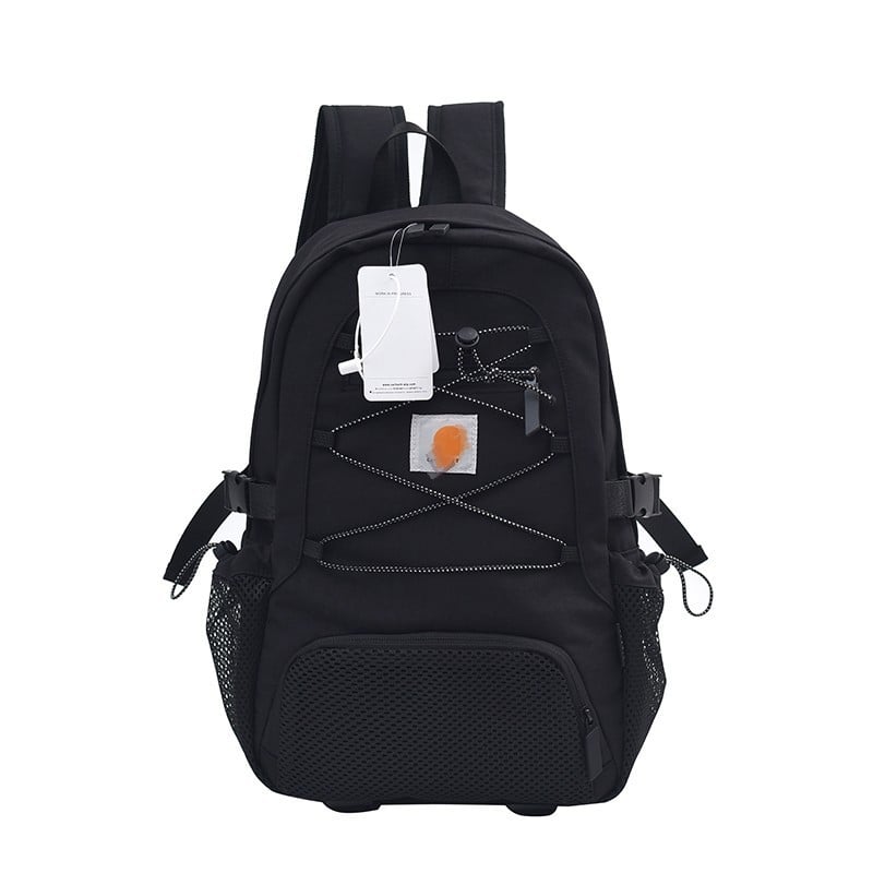 Rucsac cu șnur din nylon – 20–35 L, compatibil cu laptop 11 inch, curele cu pernă de aer, capacitate extensibilă