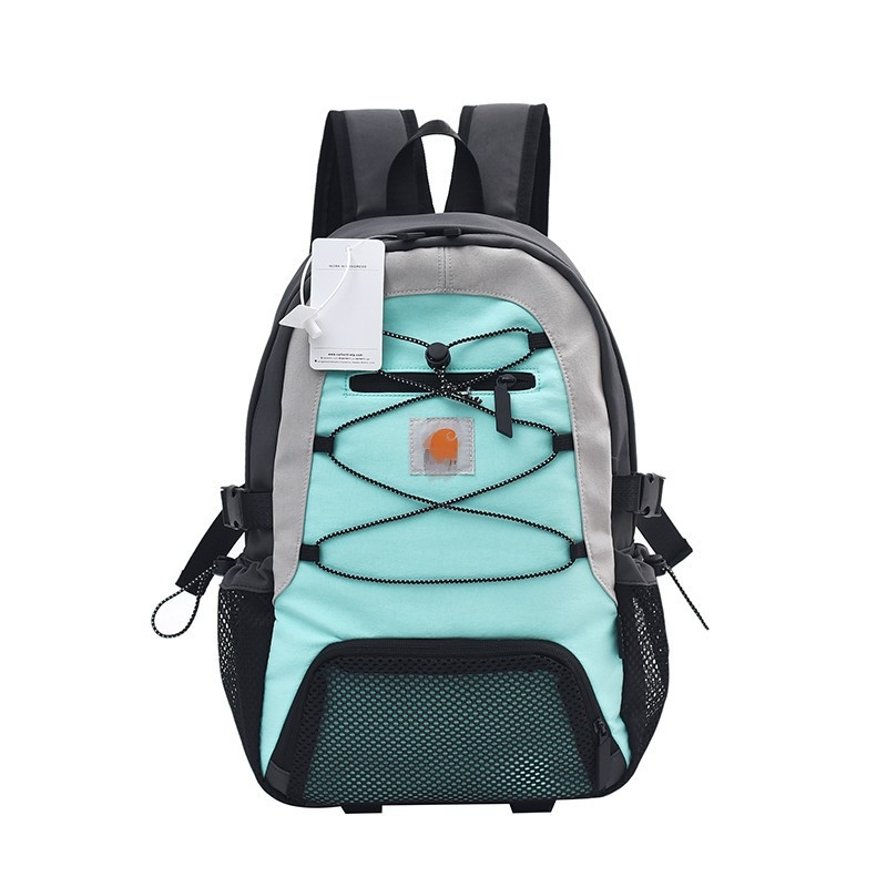 Rucsac cu șnur din nylon – 20–35 L, compatibil cu laptop 11 inch, curele cu pernă de aer, capacitate extensibilă