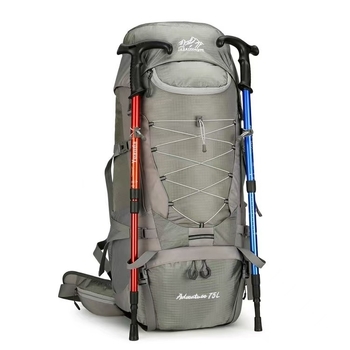 Planinarski ruksak, velik kapacitet, vodootporan, zaštita leđa, prozračan, ergonomski stražnji panel