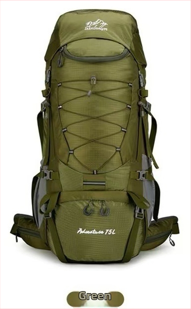 Planinarski ruksak, velik kapacitet, vodootporan, zaštita leđa, prozračan, ergonomski stražnji panel