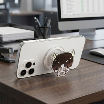 Akrilni magnetski držač za mobitel, univerzalni, magnetska serija, magnetski stil, za ured