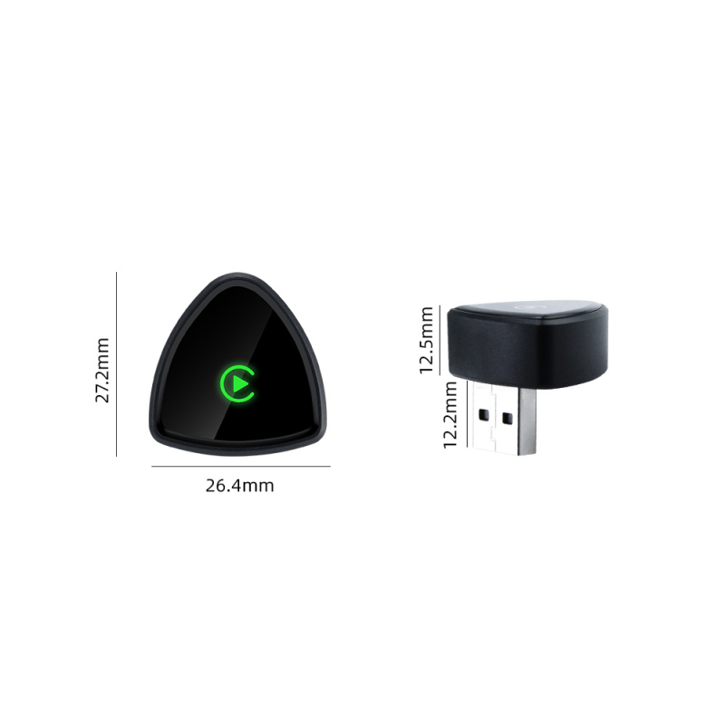 Bežični CarPlay adapter za automobil, 2-u-1 Apple CarPlay i Android Auto