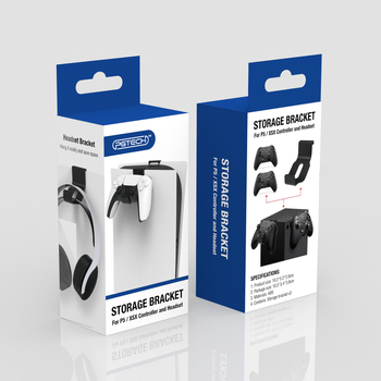 ABS стойка за PS5/XSX за съхранение на слушалки и аксесоари — 2 броя