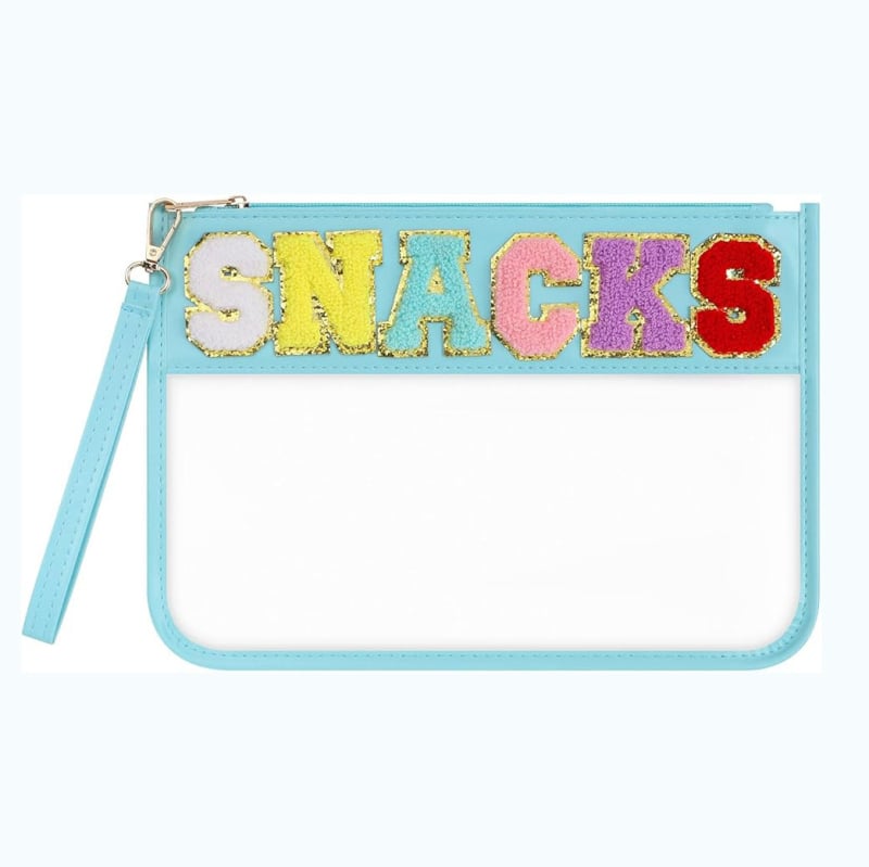 Kozmetička torbica s vodootpornim PU materijalom, šivena slova, bez podstave, velik kapacitet