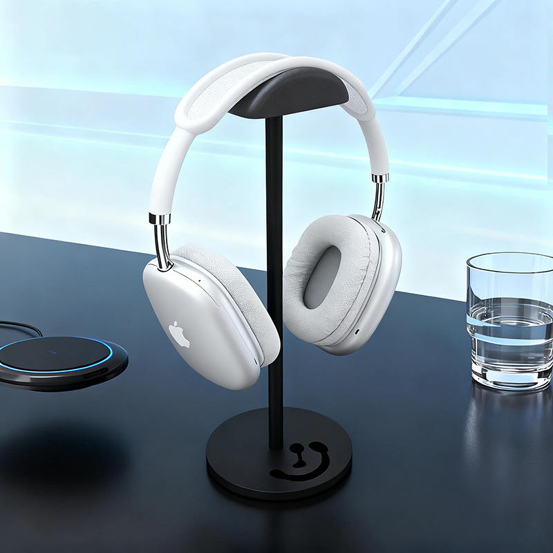 Datora statīvs telefoniem un austiņām, metāla pamats, pielāgojams modelis