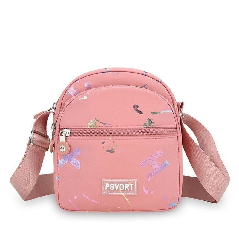 Love Caier mini keresztpántos táska, poliészter anyag, nylon belső, mobiltelefon zseb, szabadidős utazási stílus