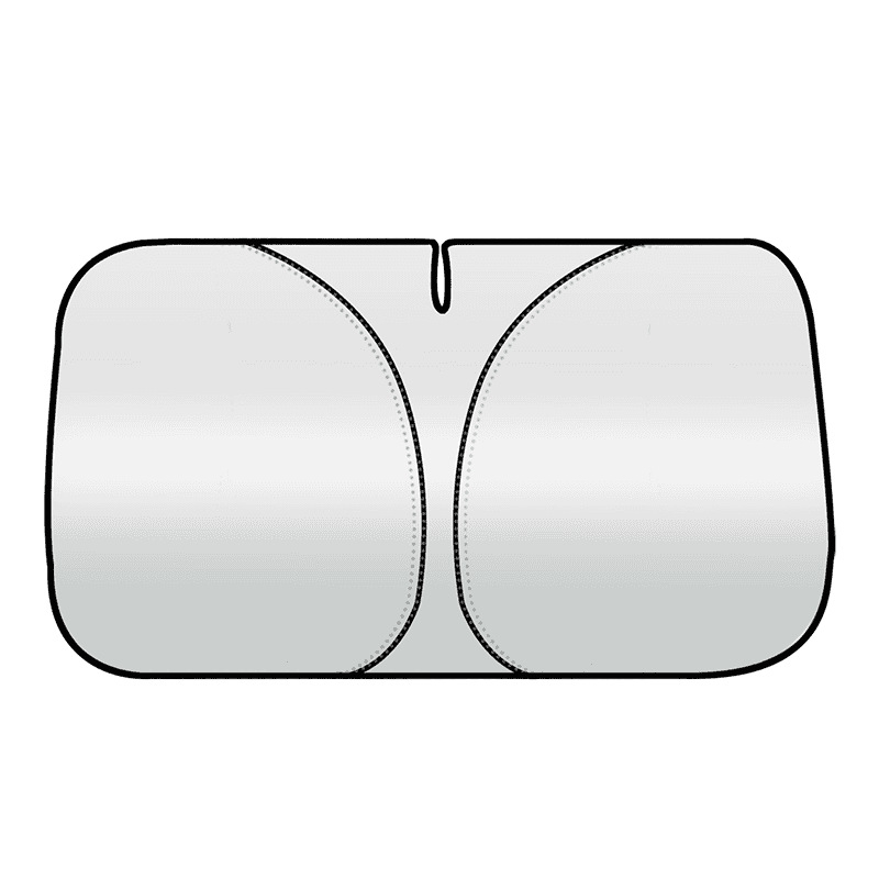 Εσωτερική σκίαση αυτοκινήτου για Xiaomi SU7 – εμπρόσθιο πάνελ θερμικής μόνωσης, αλουμινόφυλλο, δυνατή προσαρμογή, εκτύπωση λογότυπου δυνατή