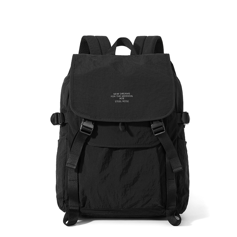 Uniszex Oxford anyagú hátizsák, 20–35L, kompatibil 13 hüvelykes laptophoz, kopásálló, görbült vállpántok, nylon részletekkel