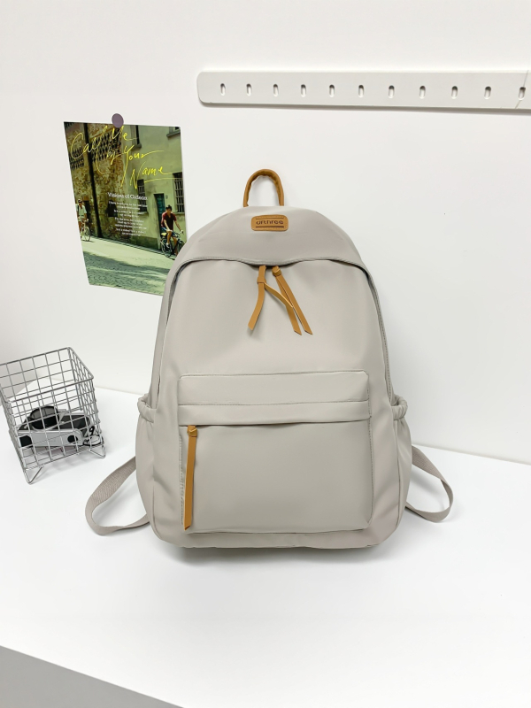 Uniszex könnyű Oxford hátizsák kirándulásokhoz, 20–35L kapacitás, kompatibil 14 hüvelykes laptophoz, légrugós vállpánt rendszer, városi minimalist design