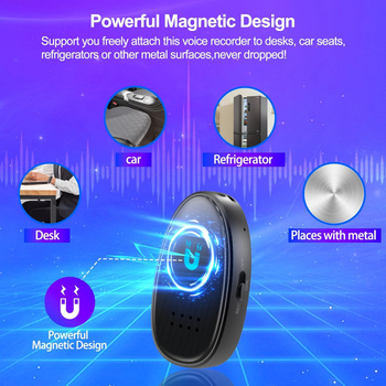 L-JOY Z21 ierakstīšanas pildspalva — Ierakstīšana ar vienu pieskārienu, WAV, 200 stundas, TF karte, USB 2.0