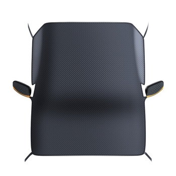 Ημι-Κάλυμμα αυτοκινήτου, καθολική συμβατότητα, Oxford υλικό, μαγνητική τοποθέτηση, εμπρός ασπίδα, μινιμαλιστικό στυλ