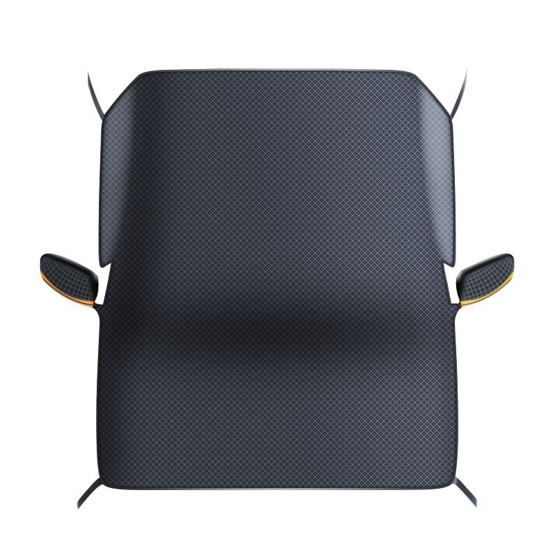 Ημι-Κάλυμμα αυτοκινήτου, καθολική συμβατότητα, Oxford υλικό, μαγνητική τοποθέτηση, εμπρός ασπίδα, μινιμαλιστικό στυλ