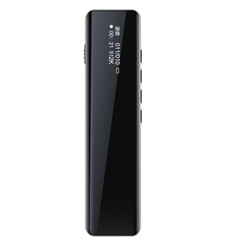 K606 Zapisnik s dvostrukim mikrofonom, HD redukcija šuma, MP3/WMA, domet snimanja 100 m, USB 2.0