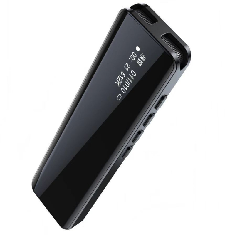 K606 Zapisnik s dvostrukim mikrofonom, HD redukcija šuma, MP3/WMA, domet snimanja 100 m, USB 2.0