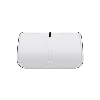 Μπροστινό ηλιοπροστατευτικό κάλυμμα αυτοκινήτου, αλουμινόφυλλο, εγκατάσταση με κλιπ, δυνατότητα εκτύπωσης λογότυπου