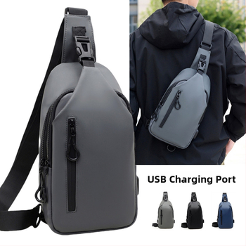 Vyrų krūtinės krepšys, miesto stilius, membraninė medžiaga, kvėpuojanti, atspari vandeniui, ultra lengvas, atsparus dilimui, poliesterio pamušalas