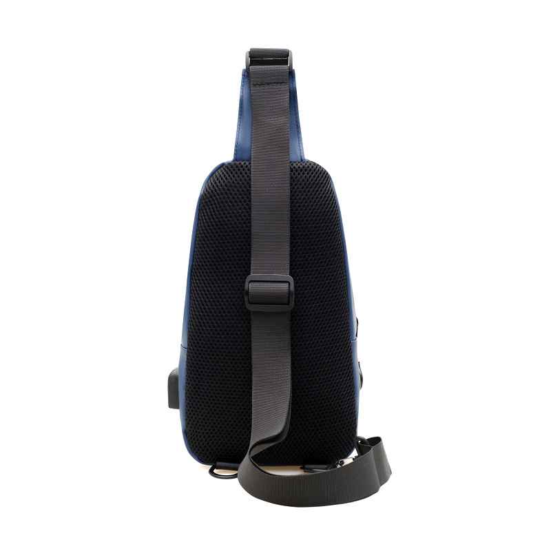 Vyrų krūtinės krepšys, miesto stilius, membraninė medžiaga, kvėpuojanti, atspari vandeniui, ultra lengvas, atsparus dilimui, poliesterio pamušalas