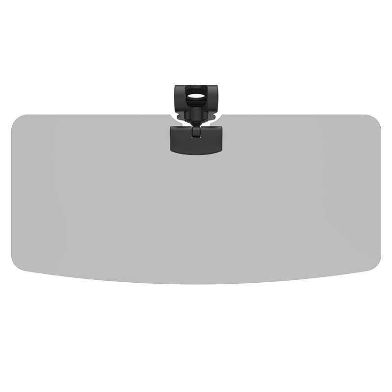 Handsome Bette PVC sun visor za vozača – ugradnja karticom, ispis logotipa, licencirana privatna oznaka, prednji dio, posebni automobili