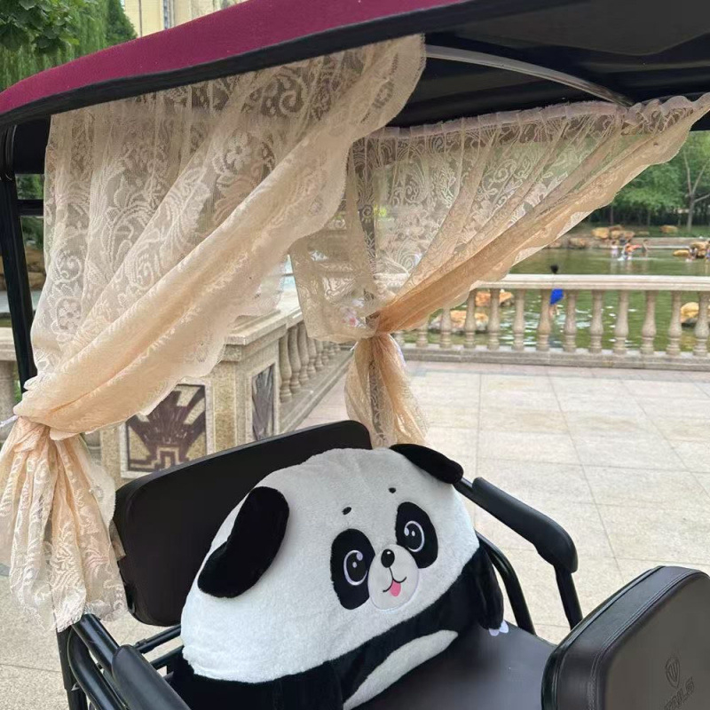 Curtină parasolară pentru tricicleta electrică Haibao, montare cu ventuze, material nețesut, tip reflexiv, cu lamele