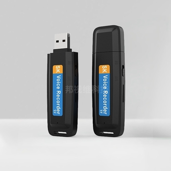 USB ψηφιακός καταγραφέας φωνής με εγγραφή με ένα κλικ, WAV ήχος, 600 λεπτών εγγραφή, SD κάρτα, USB 2.0