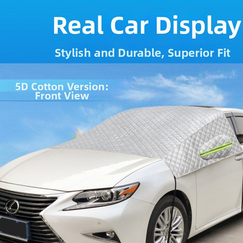 Pokrytie predného skla - teleskopické, proti námraze a snehu, pre vonkajšie použitie, univerzálne (Materiál: hliníková fólia; Inštalácia: teleskopická; Vzor: mreža)