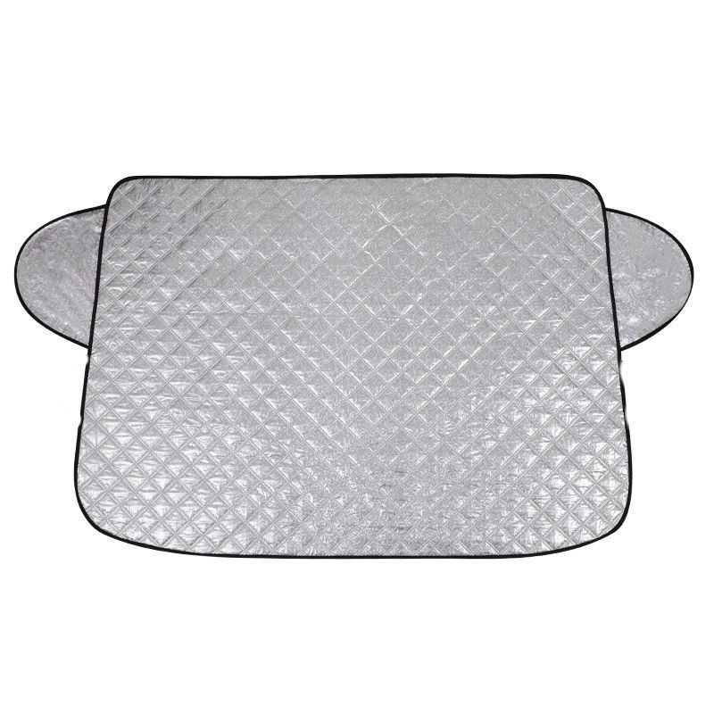 Pokrytie predného skla - teleskopické, proti námraze a snehu, pre vonkajšie použitie, univerzálne (Materiál: hliníková fólia; Inštalácia: teleskopická; Vzor: mreža)