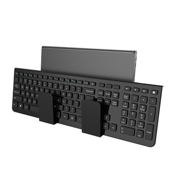 Suport de perete universal pentru laptop, router și tastatură, cu design pliabil