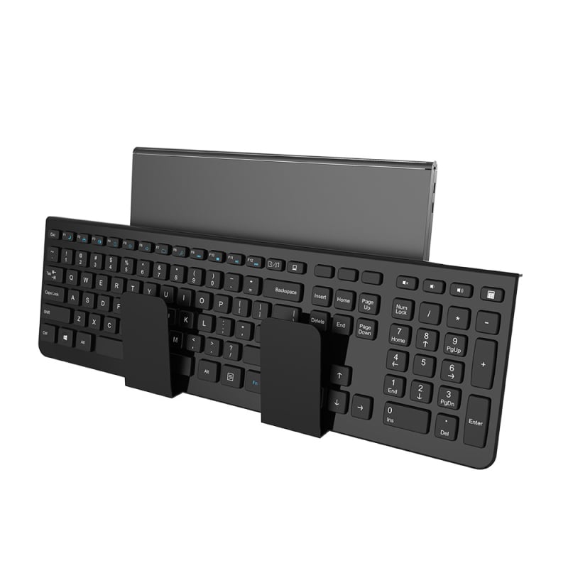 Suport de perete universal pentru laptop, router și tastatură, cu design pliabil