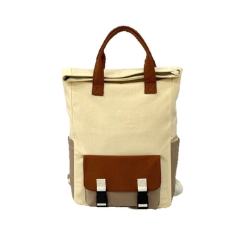 Unisex plátenný batoh – kapacita 20–35 L, štýl mládežnícky kampus, ergonomické vzduchové popruhy