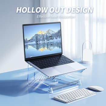 Akrylová stolová podložka pre notebook a knihy – jednovrstvá, viacúčelová, prenosná, bez montáže