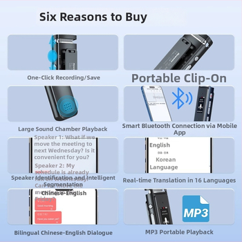 Newman A13 Καταγραφικό Φωνής – Διπλής Λειτουργίας Ηχογράφηση, MP3/WAV, 2400h, 64GB, Έγχρωμη Οθόνη