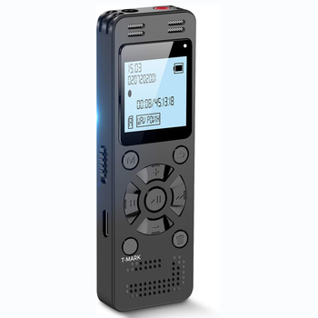 Φορητός ψηφιακός καταγραφέας φωνής V618 — MP3/WAV, χρόνος καταγραφής 2400, USB 2.0, μονοφωνικό μικρόφωνο