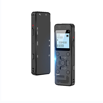 Φορητός ψηφιακός καταγραφέας φωνής V618 — MP3/WAV, χρόνος καταγραφής 2400, USB 2.0, μονοφωνικό μικρόφωνο