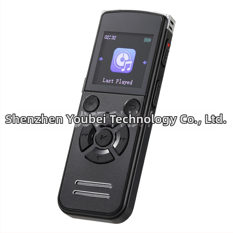 Digitálny záznamník hlasu s jedným klikom nahrávania a MP3 prehrávač ( WAV, 4500 minút nahrávania, TF karta, USB 2.0)