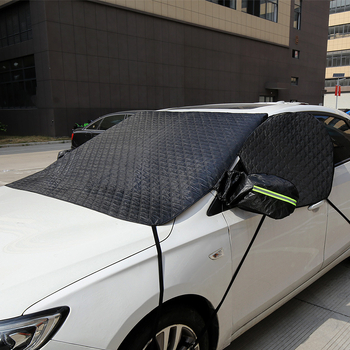 Προστατευτικό κάλυμμα ηλίου αυτοκινήτου για μπροστινά τζάμια με τρία παράθυρα - αλουμινόφυλλο, ενσωματωμένη εγκατάσταση, καθολική συμβατότητα, μινιμαλιστικό στυλ