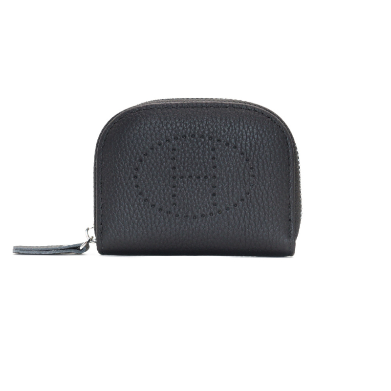 Mincovka z pravej kože, prvá vrstva hovädzej kože, harmonikový držiteľ kariet, viac priehradok na karty, unisex