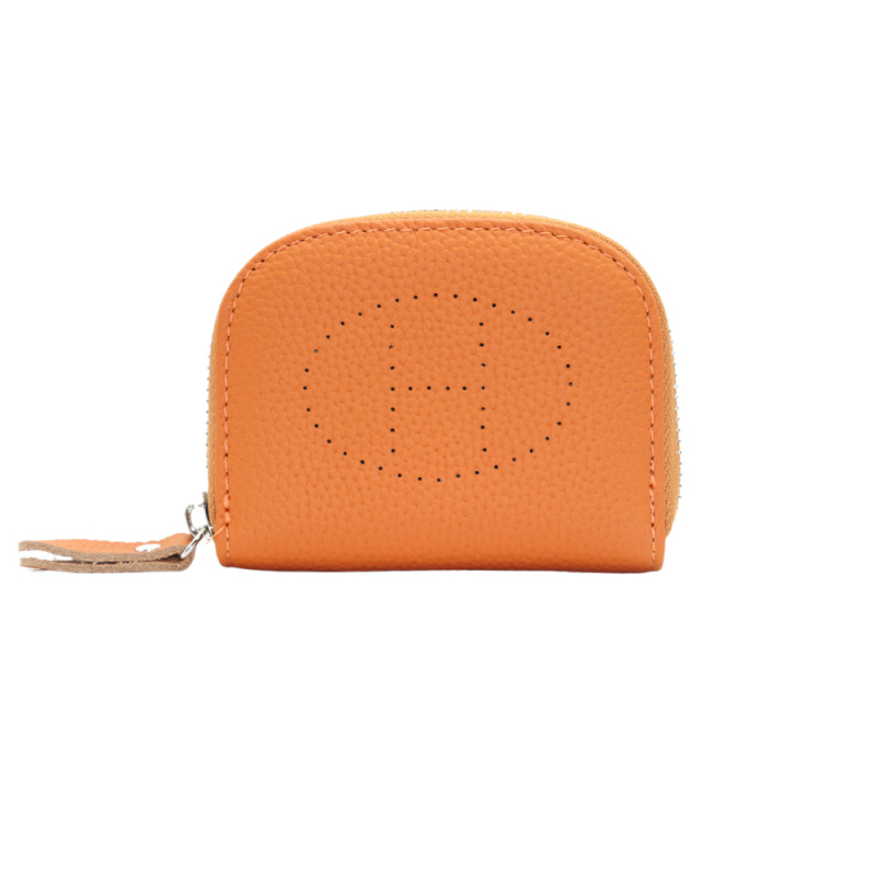 Mincovka z pravej kože, prvá vrstva hovädzej kože, harmonikový držiteľ kariet, viac priehradok na karty, unisex