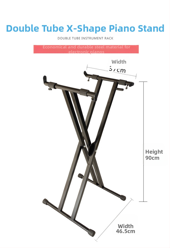 Cadrul Music Companion pentru pian electronic, construcție metalică, modelul 001, pentru instrumente muzicale