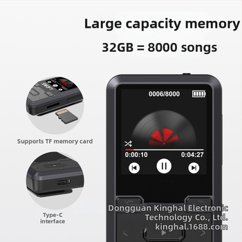 MB57 MP3/MP4 hudobný prehrávač s Bluetooth, podpora TF karty, USB 2.0, MP3/WMA/WAV/OGG/FLAC/APE