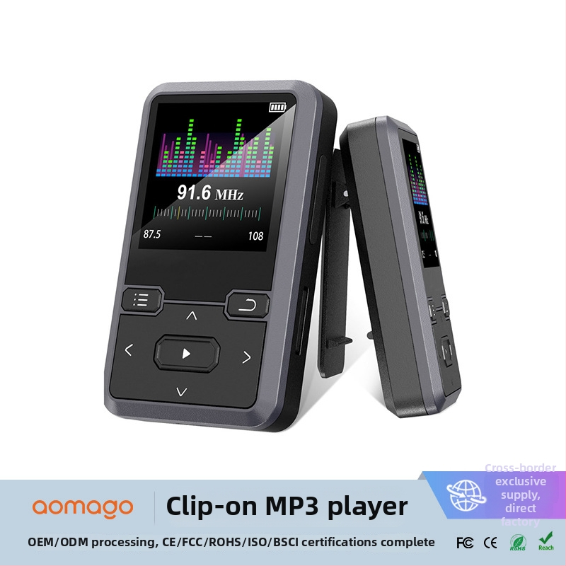 MB57 MP3/MP4 hudobný prehrávač s Bluetooth, podpora TF karty, USB 2.0, MP3/WMA/WAV/OGG/FLAC/APE
