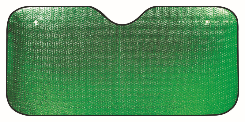 Automobilska zaštita od sunca za prednje staklo, aluminijska folija, moguć ispis logotipa, prilagodljivo, montaža pomoću usisne čašice, težina 105 g