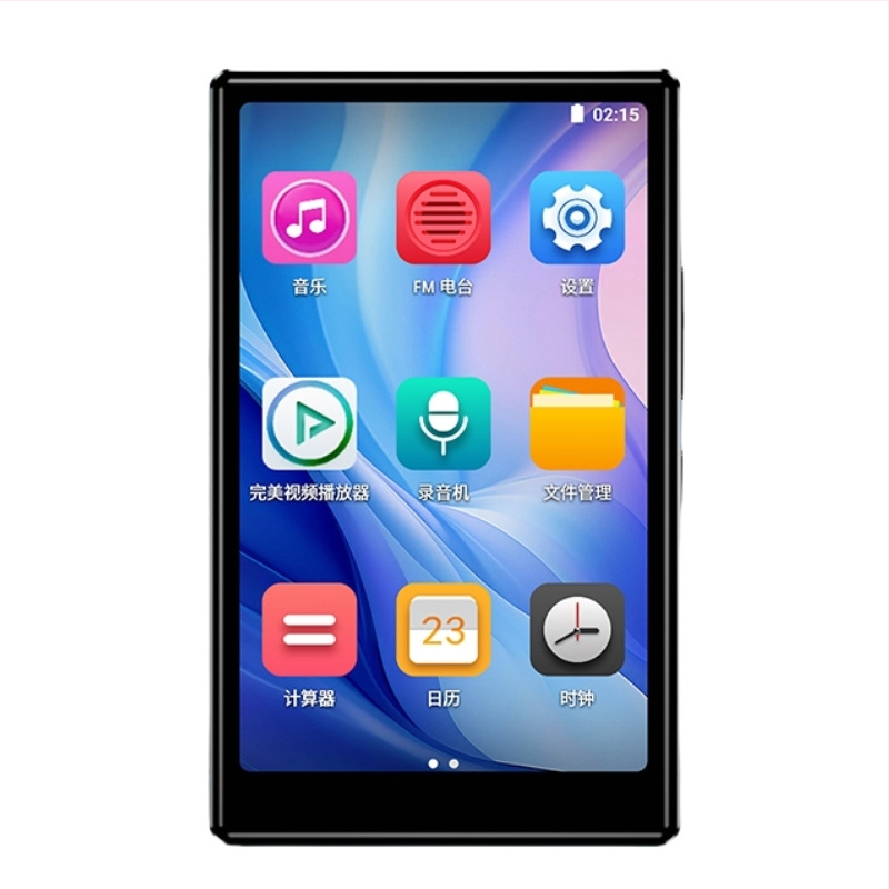 MP4 видео и музикален плеър Shiku M6 за ученици | USB 2.0, TF карта, докосване+бутони, поддържа MP3/WMA/OGG/FLAC/APE и MPEG-4/FLV/RM/RMVB