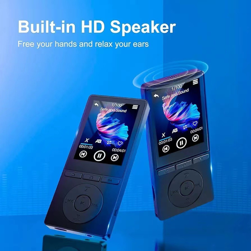 Player MP3/MP4 cu suport TF card, jack pentru căști 3.5mm, rezoluție ecran 160x128, interfață Mini USB