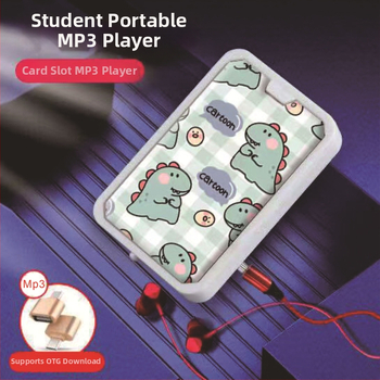 MP3 prehrávač M30, bez displeja, podpora TF karty, USB 2.0 rozhranie, 3,5 mm slúchadlový konektor