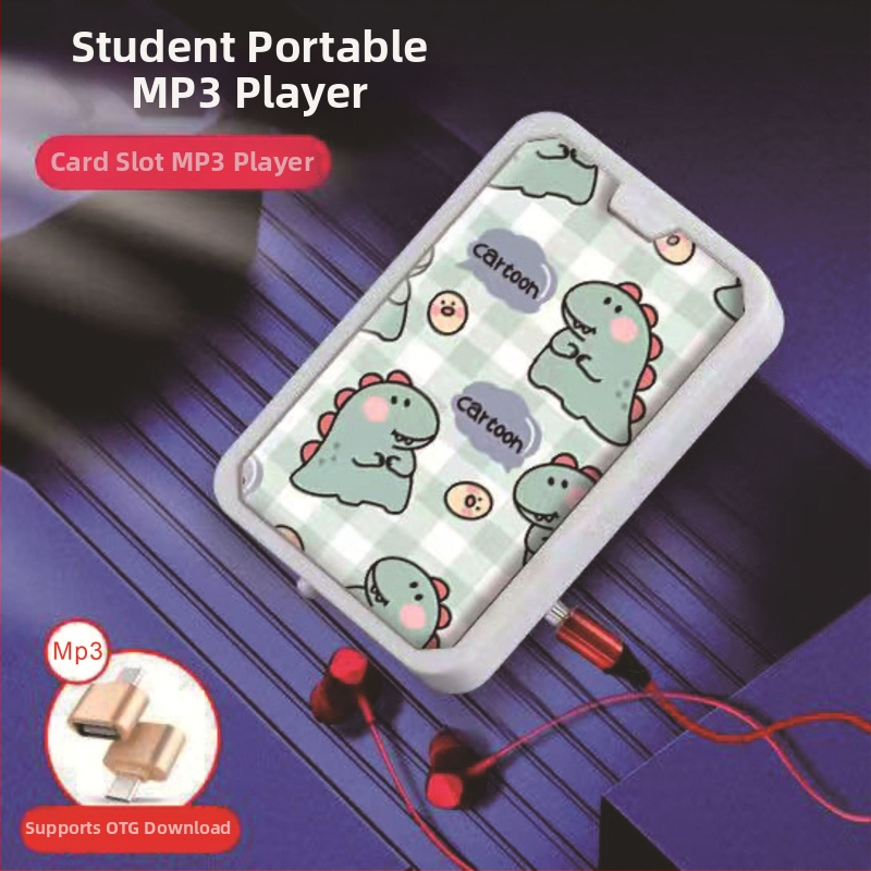 MP3 prehrávač M30, bez displeja, podpora TF karty, USB 2.0 rozhranie, 3,5 mm slúchadlový konektor