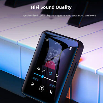 Bingjie X1 Bluetooth MP3 prehrávač s TF kartou, podporuje MP3/WMA/WAV/OGG audio a AVI/WMV/FLV/AMV video, až 60 hodín prehrávania