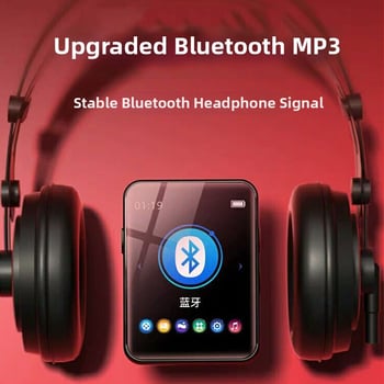 Bingjie X1 Bluetooth MP3 prehrávač s TF kartou, podporuje MP3/WMA/WAV/OGG audio a AVI/WMV/FLV/AMV video, až 60 hodín prehrávania