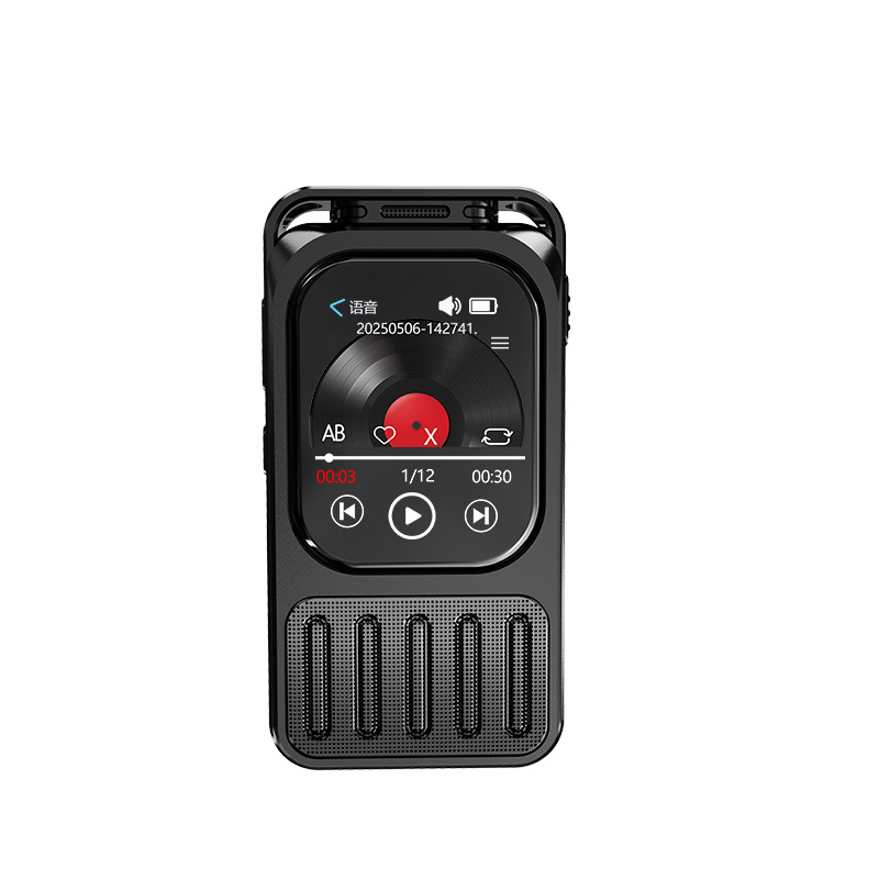 Диктофон и MP3 плейър сензорен екран и Bluetooth, TF карта поддръжка, 60 часа живот на батерията, функция за запис