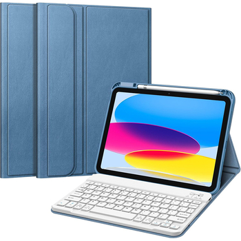 iPad aizsarg vāciņš ar integrētu klaviatūras un peles komplektu, akrila materiāls, ādas stila budistu dizains, saderīgs ar Apple iPad Magic Keyboard, miega funkcija atbalstīta