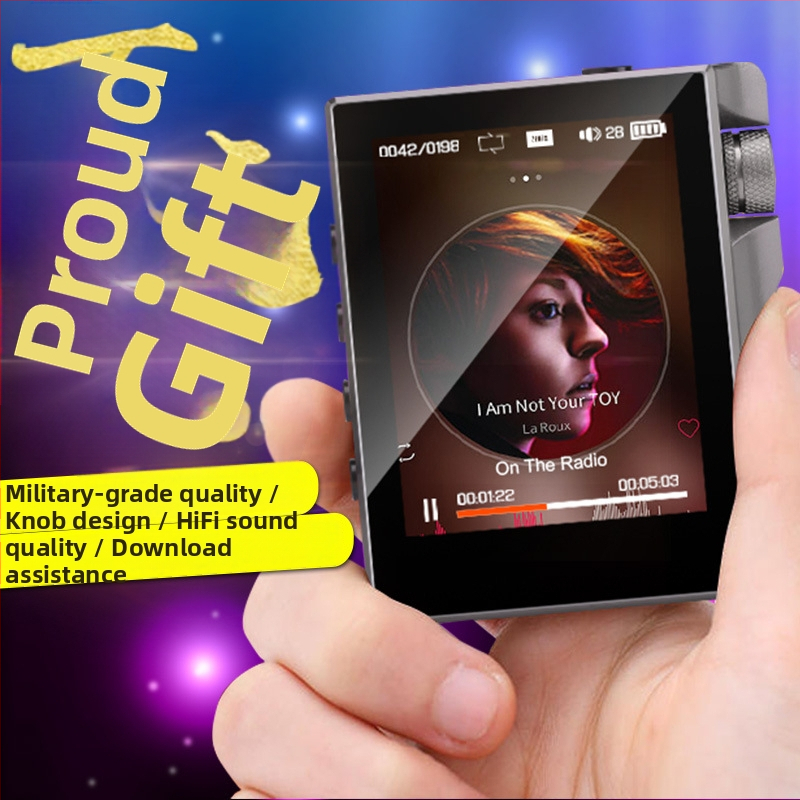Hi‑Fi MP3 Μουσικός Παίκτης με Bluetooth, Οθόνη Αφής, Αποκωδικοποίηση DSD256 και Υποστήριξη TF Κάρτας
